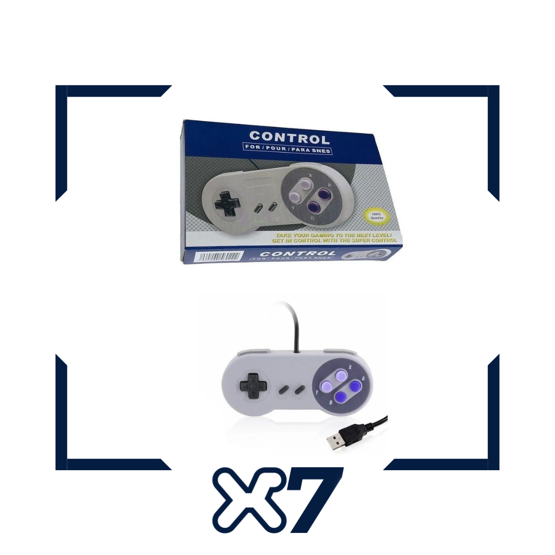 Controle USB - Super Nintendo (SNES)